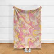 Bubble Tea - Pink and Yellow-  Large Scale