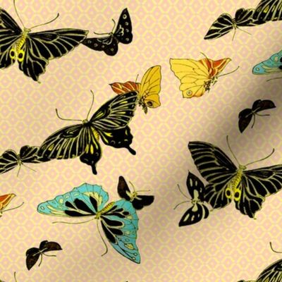 Chinoiserie Butterflies 4a