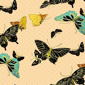 Chinoiserie Butterflies 4a