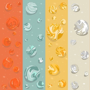 Retro Space Marbles