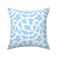 blue cow print