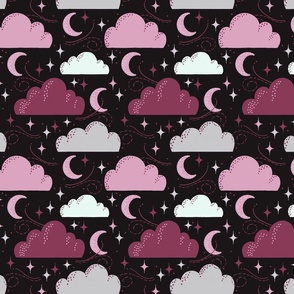dream clouds in pink (small)