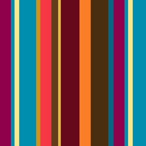 Medium | Boho Stripe Exotic Palette