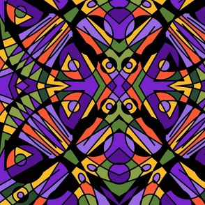 Purple Delight Kaleidoscope Variation 3