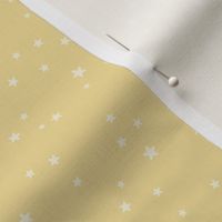 xs-Baby Neutral-Cream Stars on Pastel Yellow