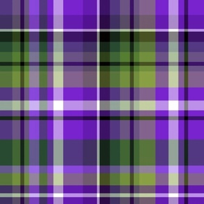 Lavender and Sage large plaid