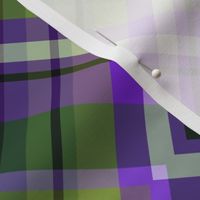 Lavender and Sage Plaid Diamond (medium)