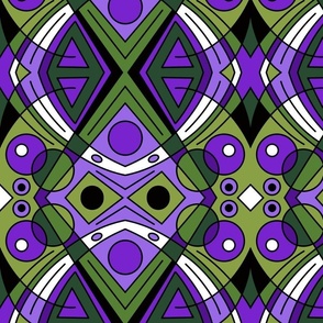 Lavender and Sage Kaleidoscope (medium)