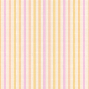 Purple Peach and Yellow Nursery Stripes Texture