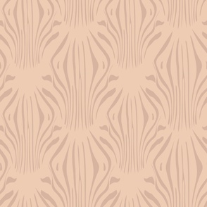 Abstract Zebra Stripes Animal Print Warm Neutral, Earthy Tones_ Desert Sand_Cashmere__Jumbo