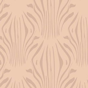 Abstract Zebra Stripes Animal Print Warm Neutral, Earthy Tones_ Desert Sand_Cashmerel  12x12