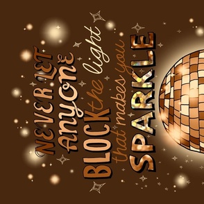 Sparkle! (Gold Disco Ball)  