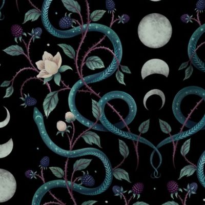 Serpent Moon - Smaller-12 inch - repeat