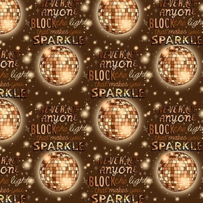 Sparkle! (Gold Disco Ball) 