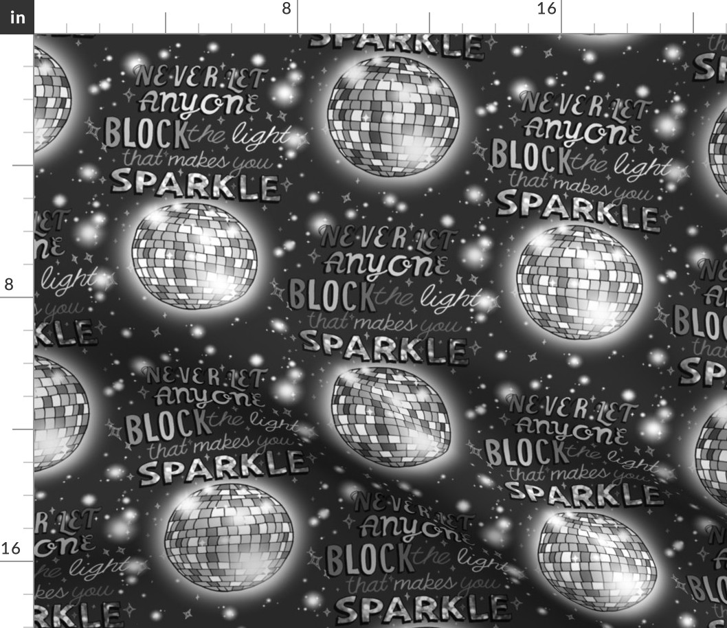 Sparkle! (Silver Disco Ball) 