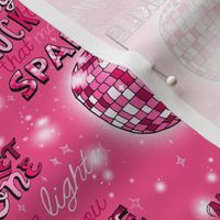 Sparkle! (Hot Pink Disco Ball small scale) 