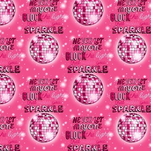 Sparkle! (Hot Pink Disco Ball) 