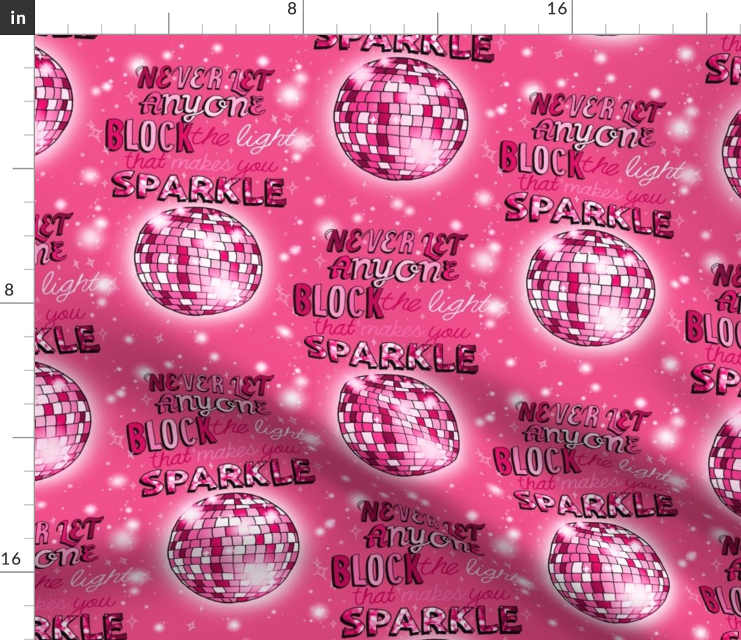 Sparkle! (Hot Pink Disco Ball) 