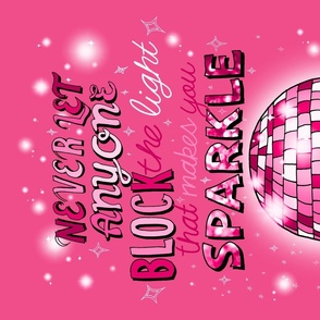 Sparkle! (Hot Pink Disco Ball)  