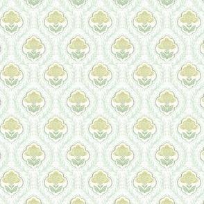 Bella Tile Big Mint_ Apple_ Ochre