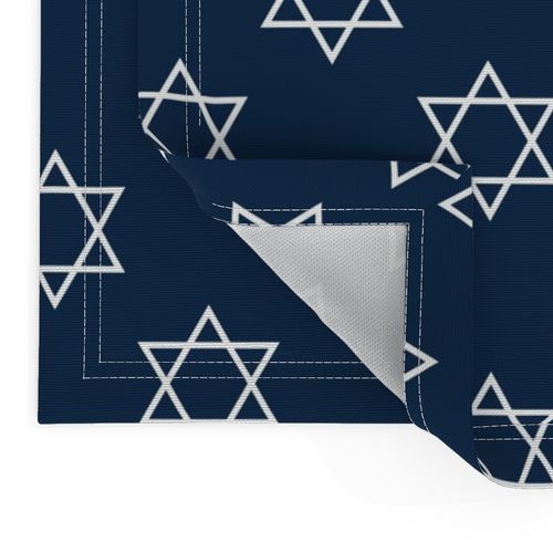 Stars of David (Dark Blue)