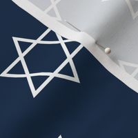 Stars of David (Dark Blue)