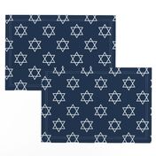 Stars of David (Dark Blue)