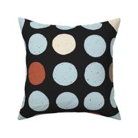 Fall Dots - Blue Cream Large - Cozy Autumn - East Fork