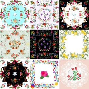 more vintage handkerchiefs