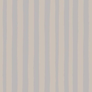 Hand-Drawn Taupe Vertical Stripes