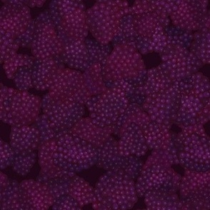 Blackberry Jam Fruit Canning Quilt Fabric