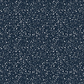 Glitter Sky - Dark Navy Blue / Medium