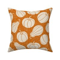 Pumpkin harvest-orange