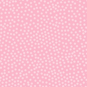 Dots on light pink