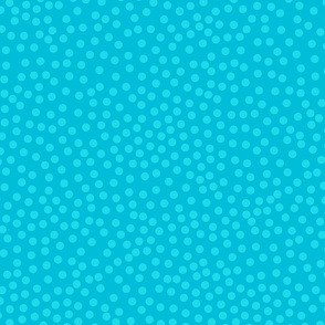 Dots on Blue