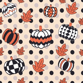 Cute pumpkin bed sheet