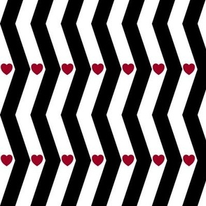 black-white-wacky-stripes-red-heart