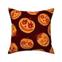 Halloween Pumpkins  - Tossed  - Large Scale