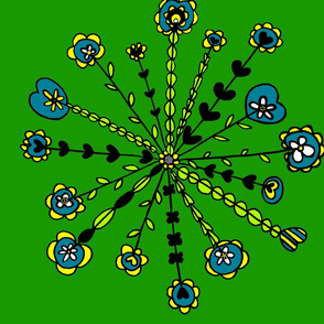 Floral_Spokes_Green_Blue_Yellow_White