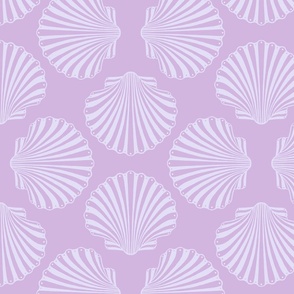 By the sea | Sheels | Monocromatic | Lilac