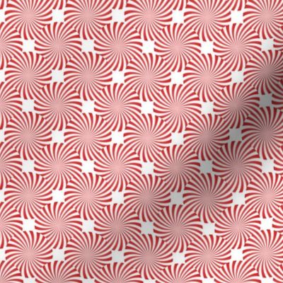 Life-Size Christmas Red and White Swirled Peppermint Candies