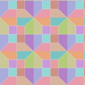Muted Color Square