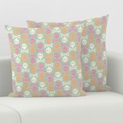 Pastel Pirate Skull 1