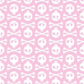 Pirate Skull 1 - Pink 