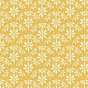 May flowers in Mustard Yellow