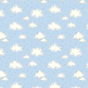 Cloud Cover in Blue