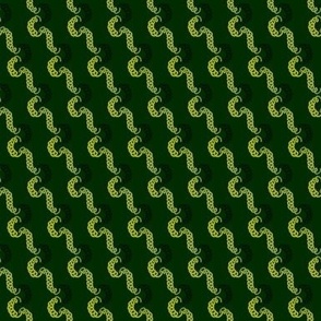 Diagonal Syphilis pattern (yellow & green)