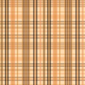 458 - Small  scale golden wheat yellow mustard monochromatic plaid country rustic style wallpaper, coats and jackets, children’s dresses and tops, cute bedroom bed linen, seasonal tablecloths, napkins and table runners
