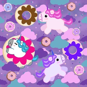 Donut Dash with Unicorns