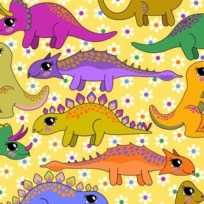 Dinos 'n' Daisies